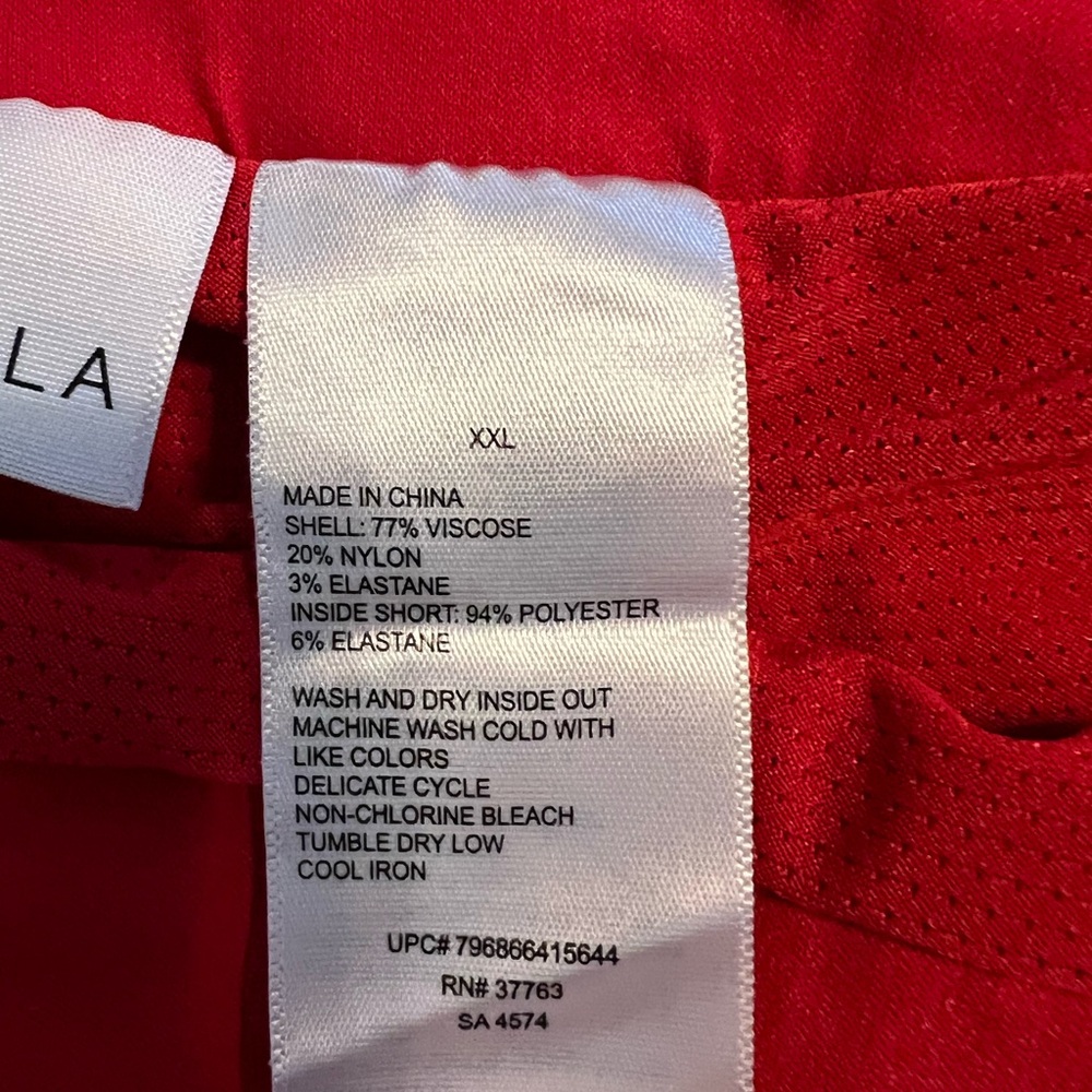 Rafaella Scarlet Red Skort - Picture 8 of 9